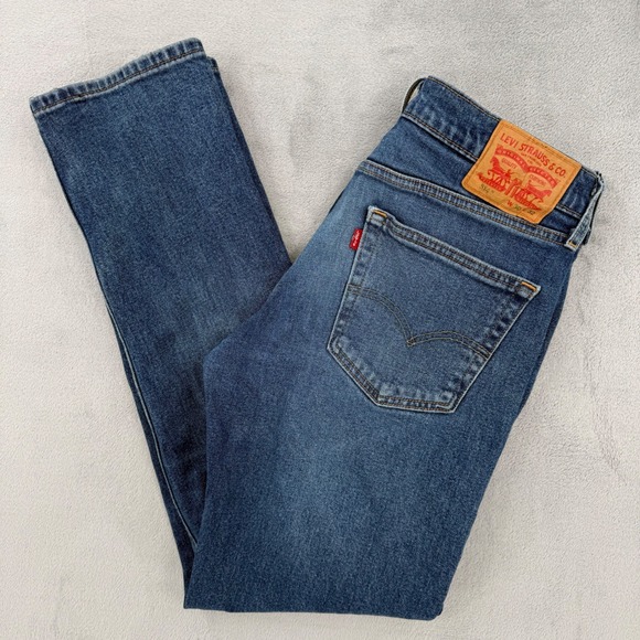 Levi Strauss & Co Other - Levis 514 Mens Straight‎ Fit Jeans Dark Wash Straight Leg Size W30 L32